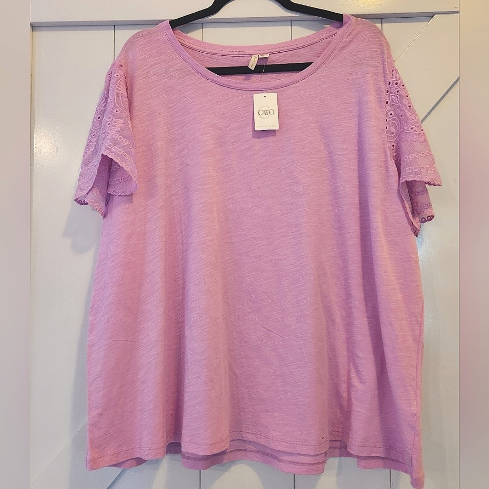 Cato Flutter Sleeve Blouse